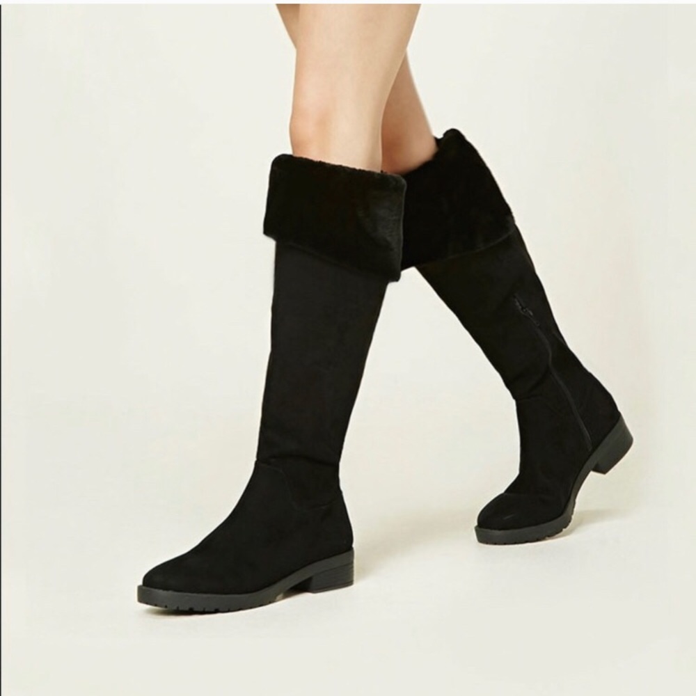 Knee high boots